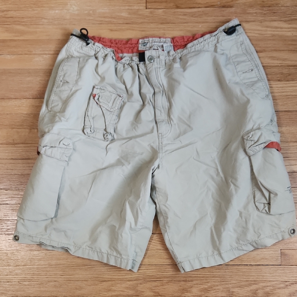 American Eagle Outfitters Beige Cargo Shorts